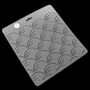 2pcs Semi-transparent Plastic Drawing Quilting Stencils for DIY Craft Tools