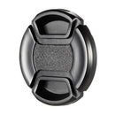 52mm Center Pinch Snap Front Lens Cap Cover For Canon For Nikon For