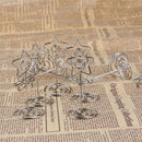 10pcs Metal Star Table Number Photo Holder Stands for Weddings Party Gather F7Z8
