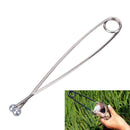 18cm Fishing Accesories Piler Opener Metal Lip Fish Gripper Fishing Lure Tool FT