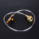 Outdoor Gas Stove Camping Stove Propane Refill Adapter Burner LPG Flat EU