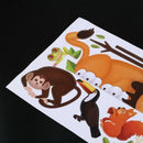 Jungle Animal Baby Nursery Kids wall stickers stickers S8Z2