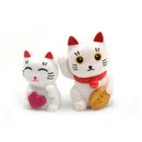 4X Cartoon Lucky Cats Micro Landscape Garden Decorations Miniatures OrnamentASE