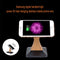 180 Degree Rotation Wood Grain Wireless Charging Stand 9V Charger Stand