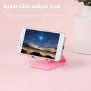 Universal Plastic Desktop Holder Tablet Mobile Phone Stand Bracket (Pink) A