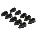 10 Pieces Drum Lug Bass Drum Hooks for Precussion Instrument Parts Black