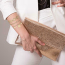 3pcs/Set Boho Round Disc Women Beach Bracelet Fashion Chain Bangle Jewelry