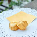 100X Square Aluminum Foil Wrappers for Chocolate Sweets Candy Confectionery 10cm