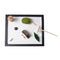 2pcs  Small Garden Mini Dry Landscape Bridge,Chair