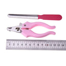 Pet Nail Claws Scissor Stainless Steel Pet Dog Cat Nail Toe File Clipper