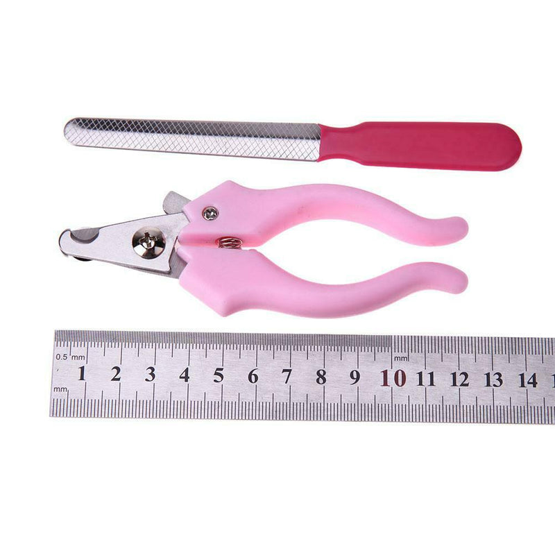 Pet Nail Claws Scissor Stainless Steel Pet Dog Cat Nail Toe File Clipper