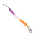 2X Retractable Plastic Spring Coil Spiral Stretch Key Ring Chain KeyringPG NA3C