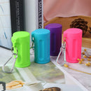 Universal Mini Ashtray 7 Holes Pocket Ashtray with Cover Key Chain Accessar BX