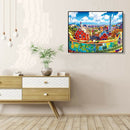 5D DIY Full Drill Diamond Painting House Cross Stitch Embroidery Mosaic Kit