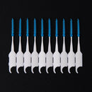 40pcs Teeth Toothpicks Dental Floss Picks Interdental Brush Stick Tooth Cle E5I7
