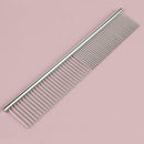 Stainless Steel Comb Hair Brush Shedding Flea For Cat Dog Pet Trimmer Grooming