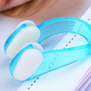 4Pcs Men Women Clear Blue PVC Silicone Swim Swimming Nose Clip AD Water SportsME
