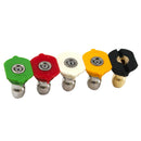 lot 1/4 inch 2.GPM Quick Connect Pressure Washer Spray Nozzle Tips Parts 040