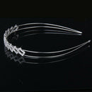 Headband rectangular rhinestone tiara of bridesmaid / wedding / girl flower F1H9