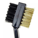 2 Sides Golf Club Cleaning Brush with Snap Clip for Golf Club Brush Sporting