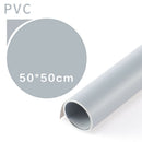 3Pcs 50x50cm Solid PVC Photographer Background White+Gray+Pink Studio Screen