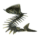 Fishbone Wind Chime Nautical Home Garden Decor Solid Iron Construction