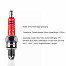 3pcs A7TC, Triple Electrode for GY6 50 cc 70cc 90 cc 110cc 125 cc 150cc ATV S5J3