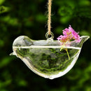 Bird Glass Vase Bottle Terrarium Hydroponic Container Pot Flower Diy Table