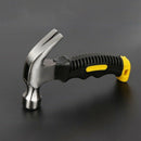 Portable mini shockproof claw hammer car multi-function hammer hammer escap
