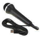2.5 Meters Long Rock Band USB Wired Black Microphone for Xbox 360 Black - Esy to