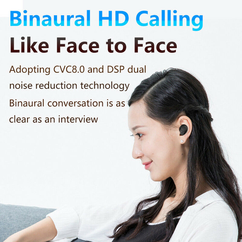Wireless Bluetooth 5.1 Earphones Headphones TWS Mini Earbuds Waterproof Headset
