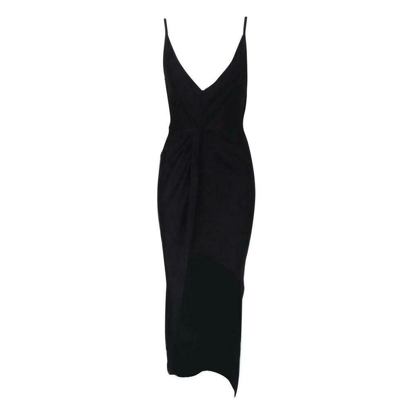 BlackSexy WomenBandage Backless MaxiDressSummer Beach Nightclub Cocktail M  A