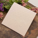 Flower Printed DIY Scrapbooking Plastic Embossing Template Folder Stencil A