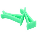 2 Pcs Green White Panda Shaped Car Air Freshener Perfume w Two Clips