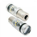 2 Pieces Car 1156 BA15S 100W LED Lights Turn Signal Reverse Bulb 6000K HOU