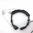 Adjustable Throat Control Earpiece Headphone Walkie Talkie Air Tube Microphone
