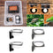 2Pcs Reptile Feeding Bowl Screw Food & Water Dish For Gecko, Lizard, Etc