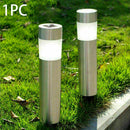 Outdoor Garden Stainless Steel LED Solar Landscape Yard Lamp 2019 Path Ligh A0A8