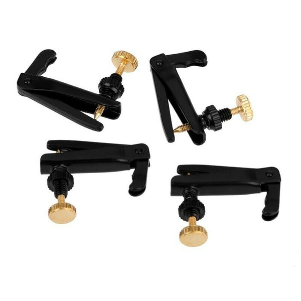 4pcs Violin Fine Tuner Adjuster with Copper Plating Screws for 3/4 4/4 Size