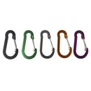 5pcs/set Outdoor Sport Carabiner Camping Safety Buckle Keychain Hiking H Gw
