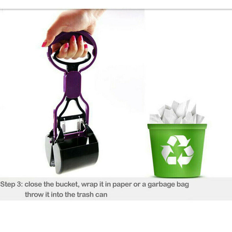 Dog Pooper Scooper Large for Pets and Cats Heavy Duty Waste Pickup Remover