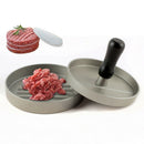 Aluminum Non-Stick Hamburger Press Meat Patty Mold Burger Maker 12cm Dia.