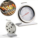 Food Cooker Oven Thermometer Thermometer Gauge Temperature Best Steel I6B1