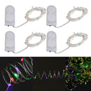 6pcs 20 LED String Light Garden Outdoor Xmas Party Fairy Tree Decor Lamp