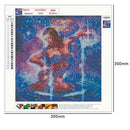 5D DIY Full Drill Diamond Painting Aquarius Cross Stitch Embroidery Mosaic