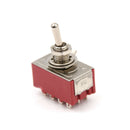 2A250VAC 5A125VAC 12 Pin 4PDT ON/ON 2 Position Mini Toggle Switch MTS-402 JSME