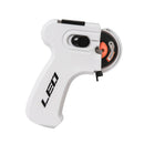 Electric Automatic Fishing Hook Tier Fishing Knot Tying Tool B Long White