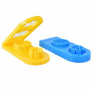 Egg Slicer Cutter Fruit Garnish Easy Clean Stainless Steel Kitchen Separator Bj