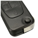 3 Button Remote Key Shell Case For Mercedes Benz ML C CL S SL SEL Class