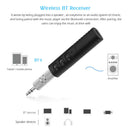 3.5mm AUX Bluetooth Car Kit Mini Handsfree Music Audio Receiver Adapter